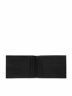 Set portafoglio e portachiavi Y4R222 Y068E 80001 Nero