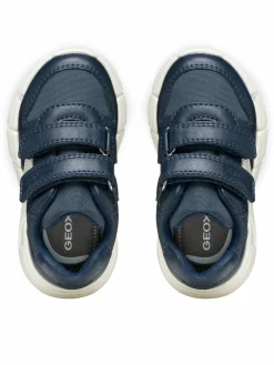 Sneakers B Flexyper Mini Boy B566GD 054FU C4211 S Blu scuro