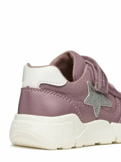 Sneakers B Flexyper Mini Girl B566NB 0AJAS C8217 M Argento scuro