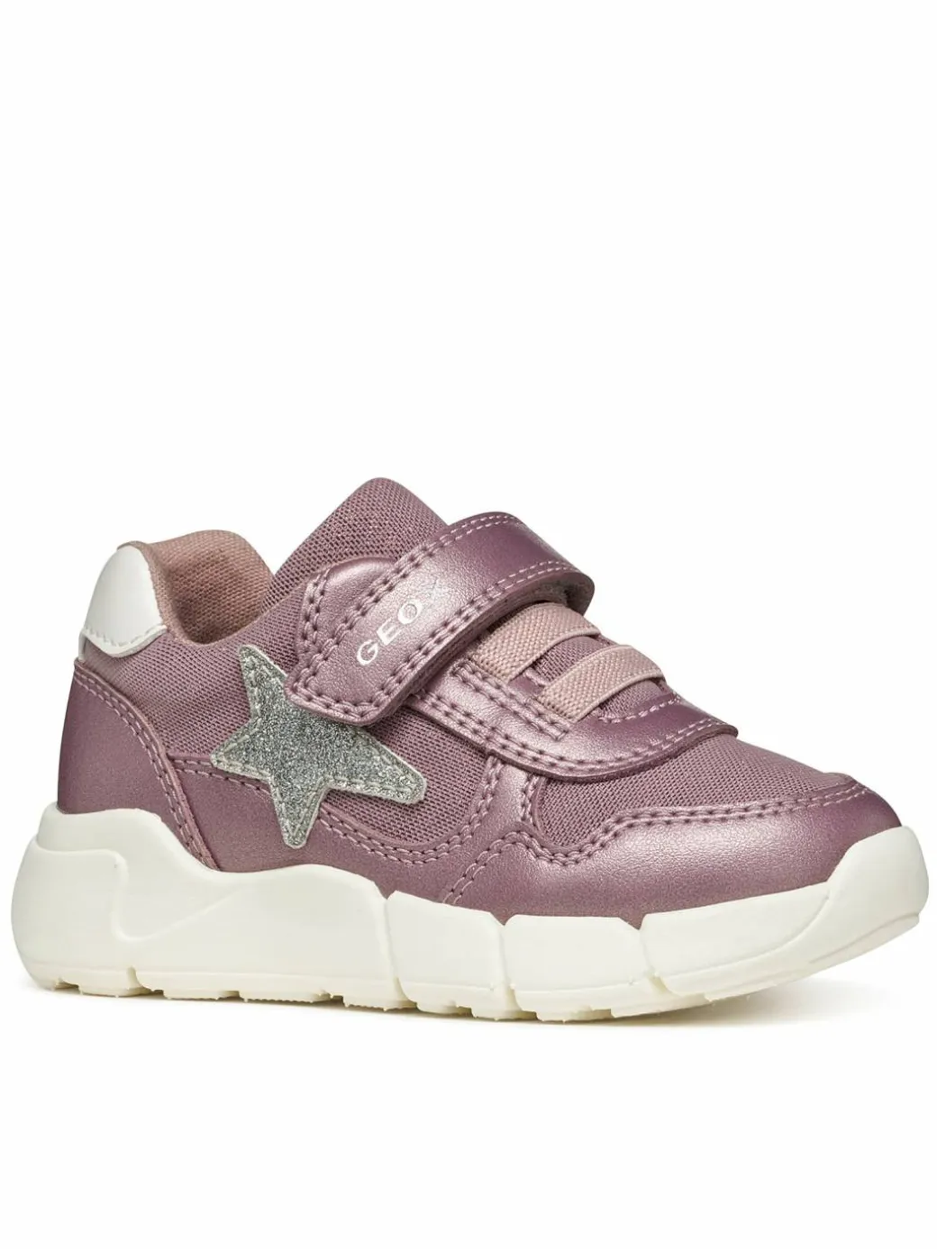 Sneakers B Flexyper Mini Girl B566NB 0AJAS C8217 M Argento scuro