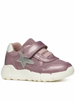 Sneakers B Flexyper Mini Girl B566NB 0AJAS C8217 S Argento scuro