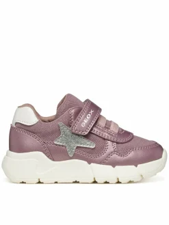 Sneakers B Flexyper Mini Girl B566NB 0AJAS C8217 S Argento scuro