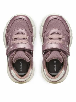 Sneakers B Flexyper Mini Girl B566NB 0AJAS C8217 S Argento scuro