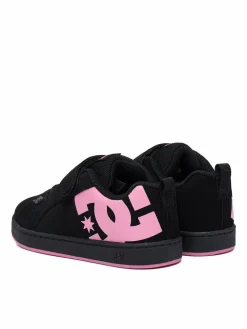 Sneakers EO-COURT GRAFFIK ELASTIC TODDLER DC02547003 Nero
