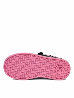 Sneakers EO-COURT GRAFFIK ELASTIC TODDLER DC02547003 Nero