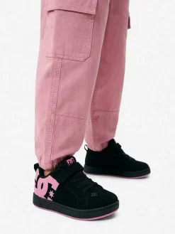 Sneakers EO-COURT GRAFFIK ELASTIC TODDLER DC02547003 Nero