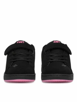 Sneakers EO-COURT GRAFFIK ELASTIC TODDLER DC02547003 Nero