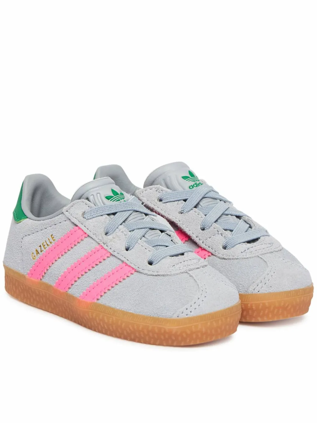 Sneakers Gazelle Comfort Closure Elastic Laces IH6477 Grigio