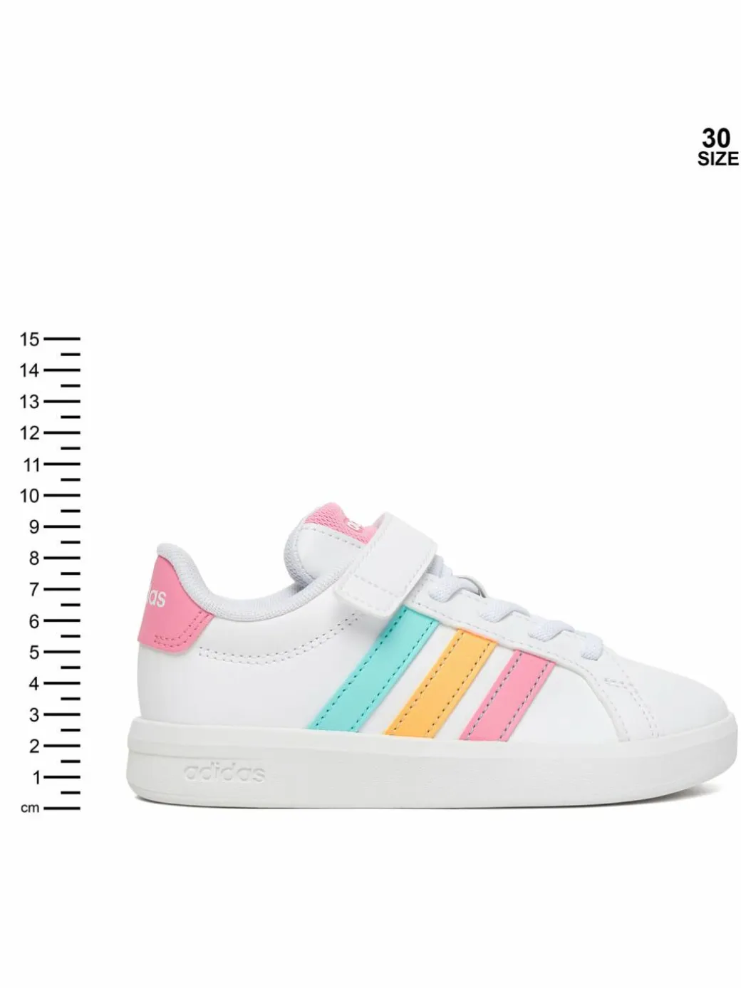 Sneakers Grand Court 3.0 El C KI6503 Bianco