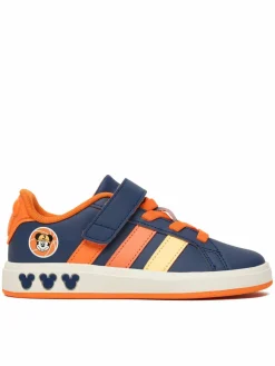 Sneakers Grand Court Mickey El K JS2345 Blu scuro