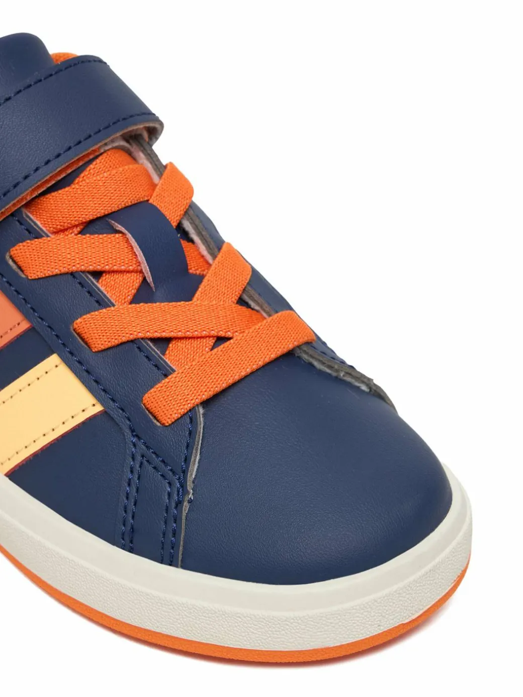 Sneakers Grand Court Mickey El K JS2345 Blu scuro