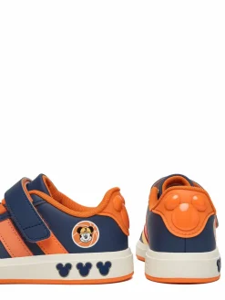 Sneakers Grand Court Mickey El K JS2345 Blu scuro