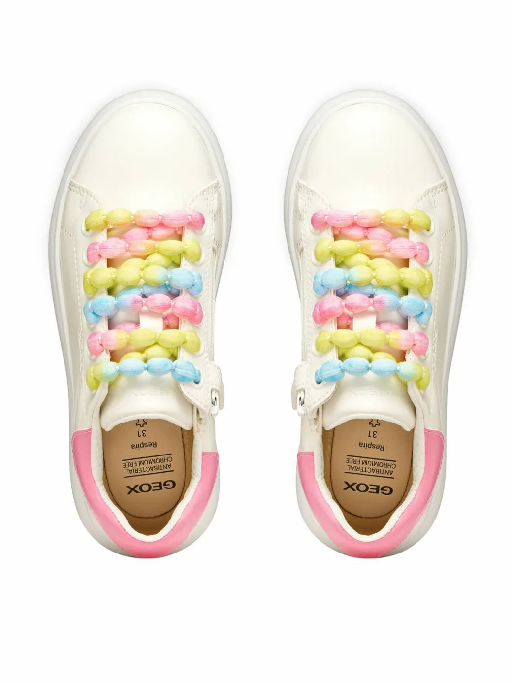 Sneakers J Puffypop Girl J55MRA 000BC C0406 S Bianco