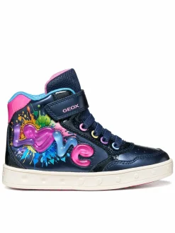 Sneakers J Skylin Girl J668WB 0NFKC C4243 D Blu scuro