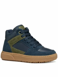 Sneakers J Theleven Boy J46LDC 05422 CF4A3 S Blu scuro