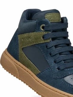 Sneakers J Theleven Boy J46LDC 05422 CF4A3 S Blu scuro