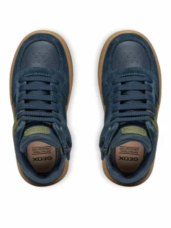 Sneakers J Theleven Boy J46LDC 05422 CF4A3 S Blu scuro