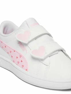 Sneakers Puma Smash 3.0 Hearty V PS 405638 01 Bianco