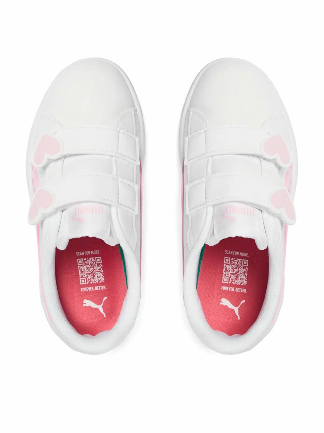 Sneakers Puma Smash 3.0 Hearty V PS 405638 01 Bianco