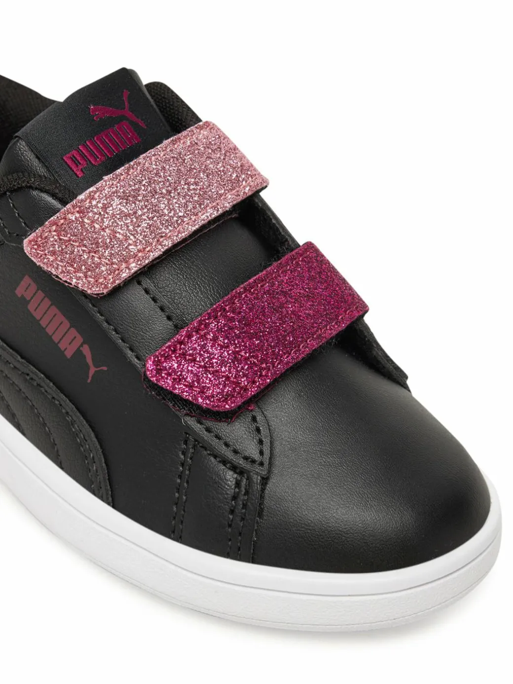 Sneakers Smash 3.0 L Glitter Velcro V Ps 395609 07 Nero