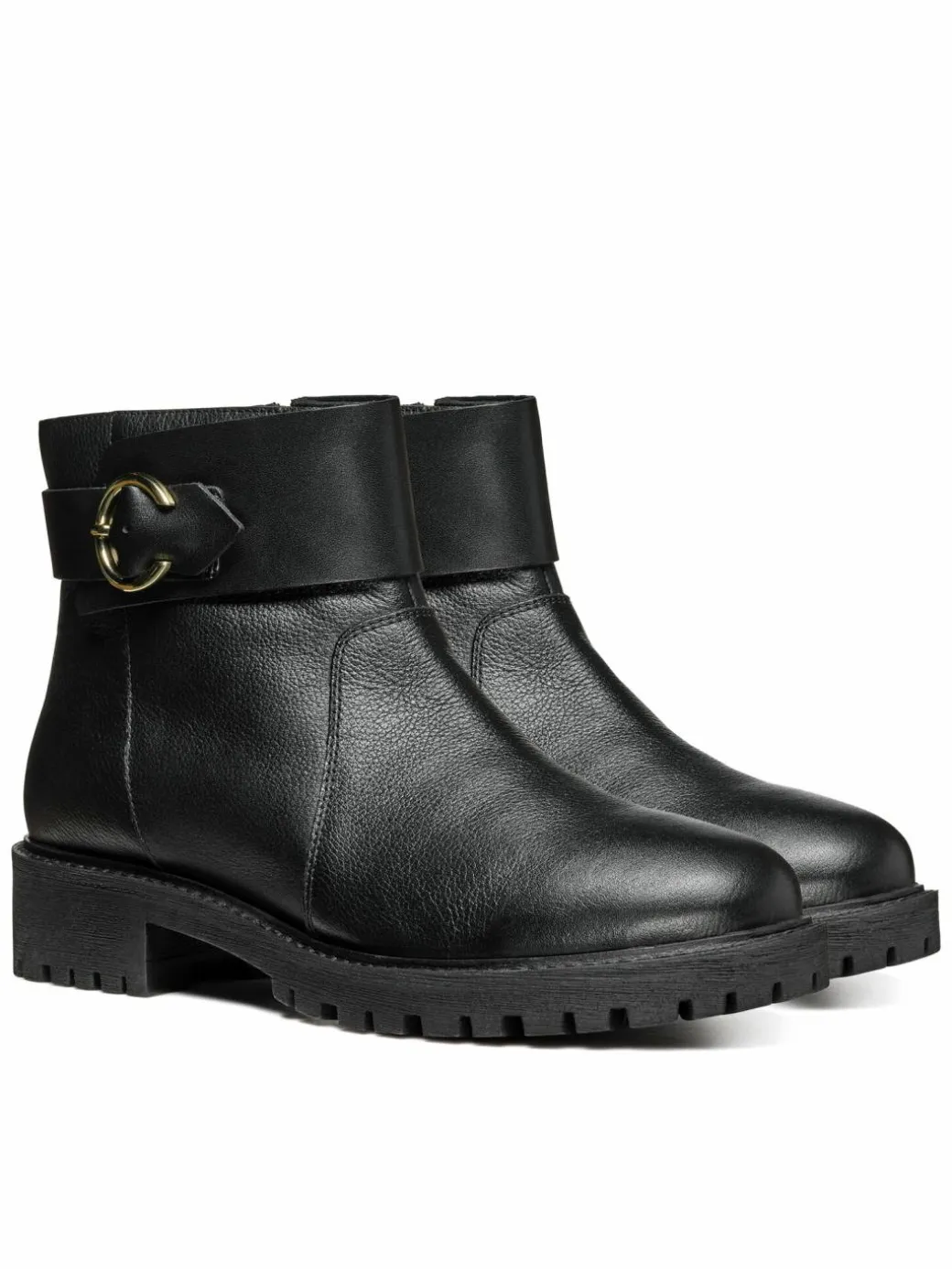 Stivaletti D Hoara D46FTB 04643 C9999 Nero