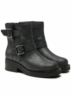 Stivaletti Rebelle Buckle 26178889 Argento