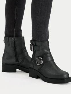 Stivaletti Rebelle Buckle 26178889 Argento