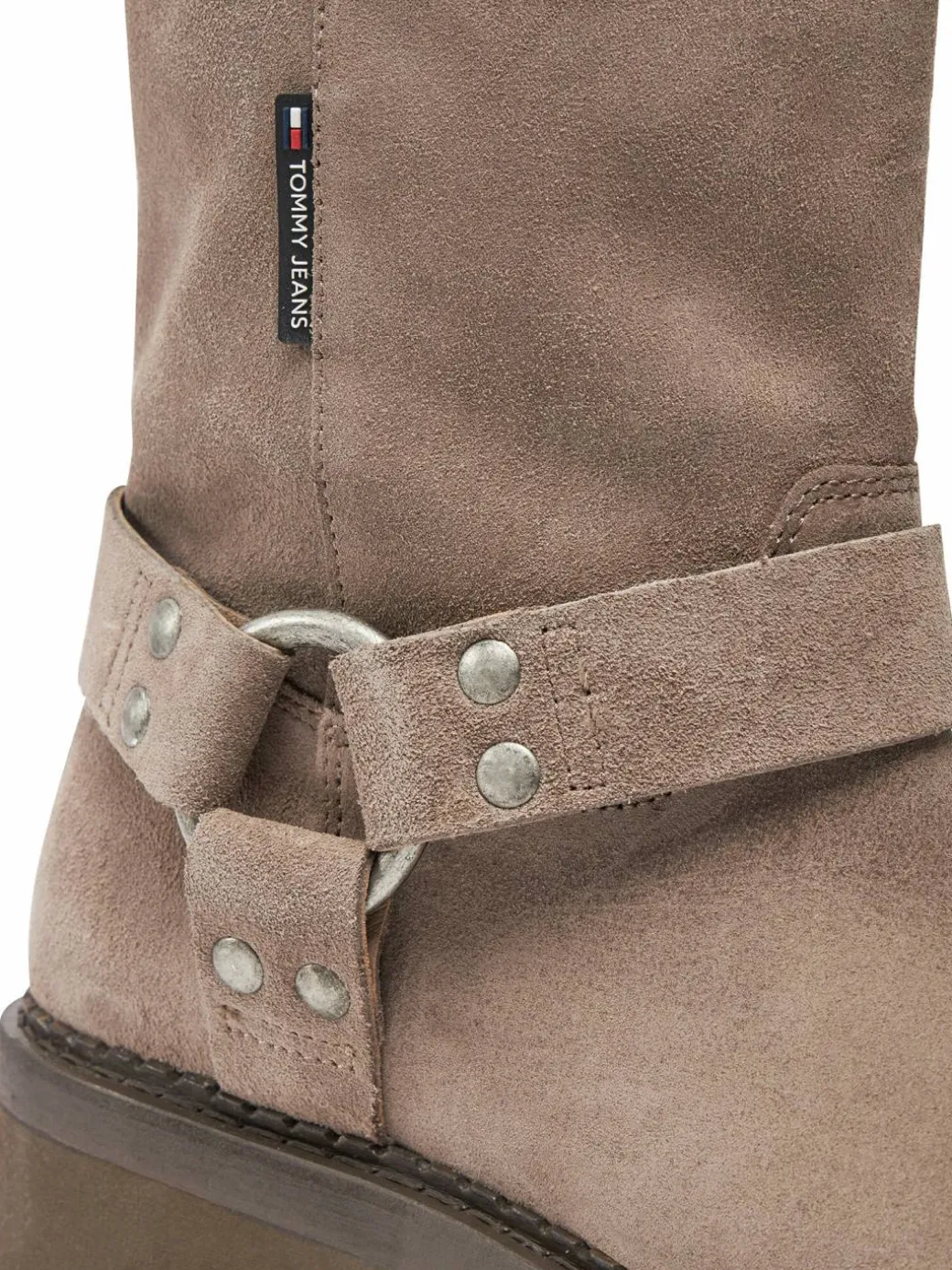 Stivaletti Tjw Urban Biker Boot Suede EN0EN02729 Grigio