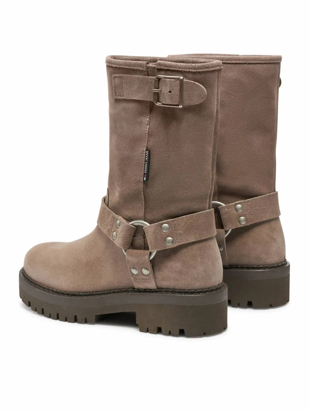 Stivaletti Tjw Urban Biker Boot Suede EN0EN02729 Grigio