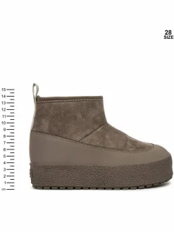 Stivali da neve Alunda Hybrid Jr Cachi