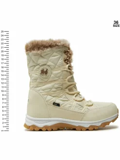 Stivali da neve Avesta LAVES201Q Beige