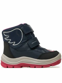 Stivali da neve B Flanfil Girl B Abx B463WA 054FU C4268 S Blu scuro