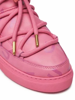 Stivali da neve Full Leather Print 65202-088 Rosa