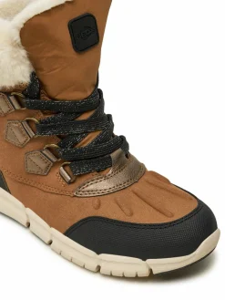Stivali da neve J Flexyper Girl B Ab J46APA 0AU50 C6175 S Marrone