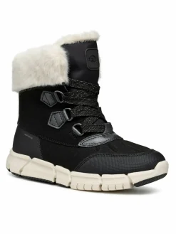 Stivali da neve J Flexyper Girl B Ab J46APA 0AU50 C9B1P M Nero