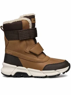 Stivali da neve J Flexyper Plus Boy J46LCF 0MEFU C6780 M Marrone
