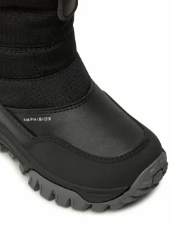 Stivali da neve J Himalaya Boy B Abx J26FRA 0FU54 C9999 M Nero