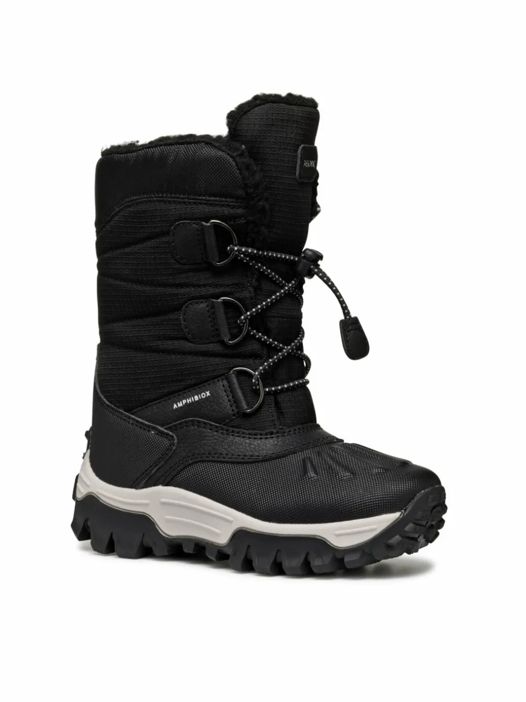 Stivali da neve J Himalaya Boy B Abx J46FRA 0FU50 C9999 S Nero