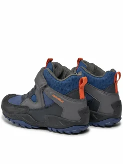 Stivali da neve J N. Savage B.B Abx A J841WA 011BC C0002 S Blu scuro
