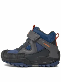 Stivali da neve J N. Savage B.B Abx A J841WA 011BC C0002 S Blu scuro