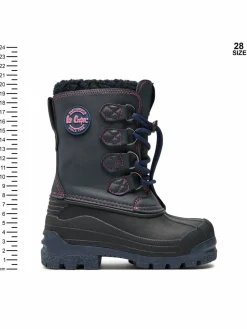 Stivali da neve LCJ-24-44-2843K Blu scuro
