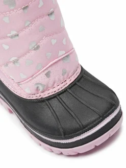 Stivali da neve LCJ-24-44-2863K Rosa