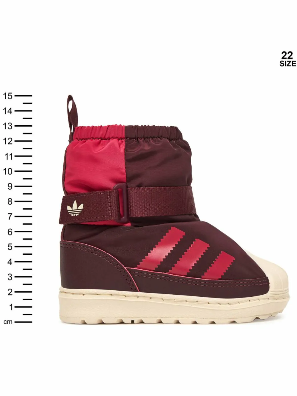 Stivali da neve Superstar 360 Boot JR5805 Bordeaux