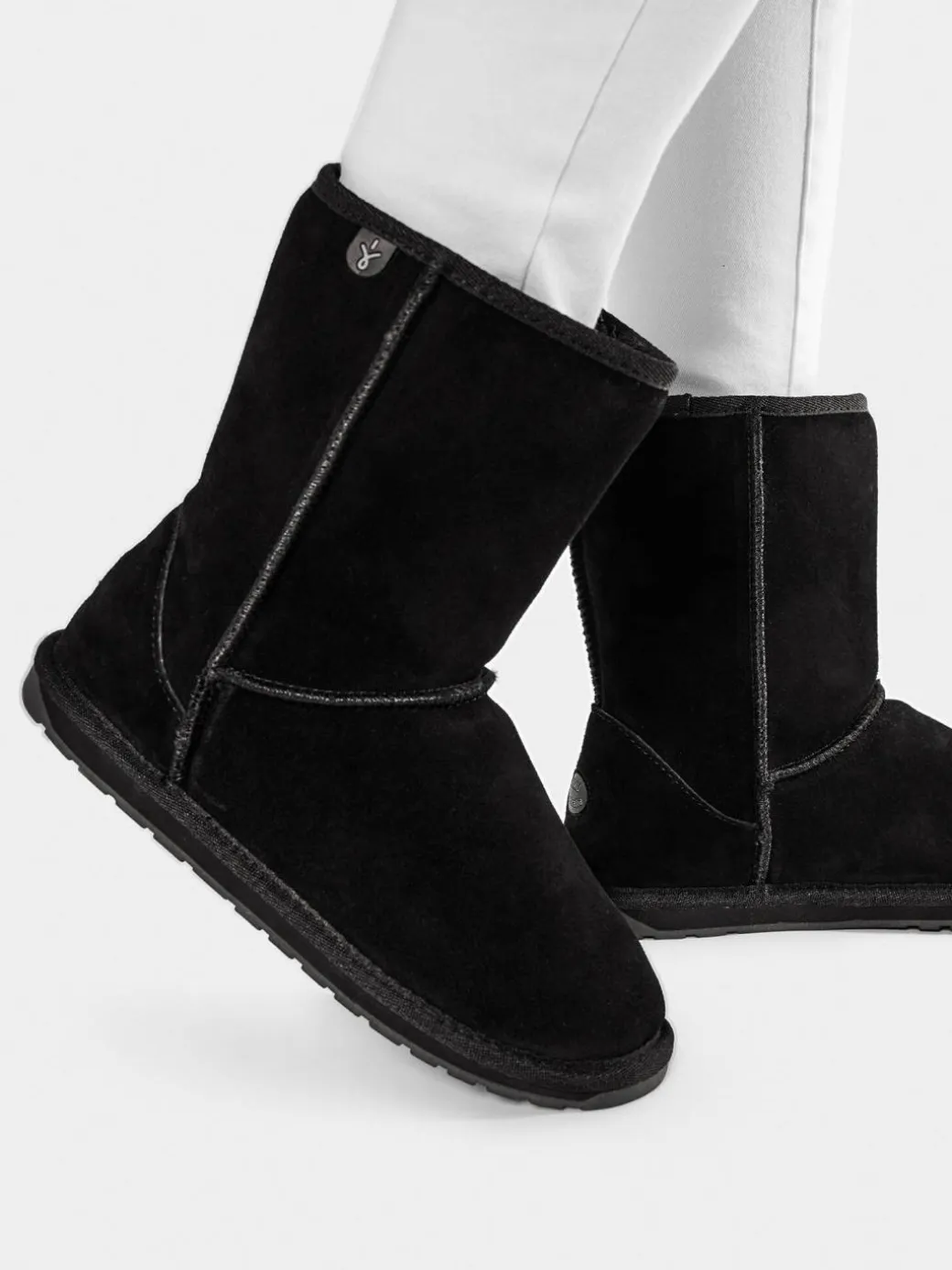 Stivali da neve Wallaby Lo Teens T10102 Nero