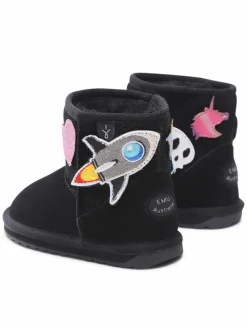 Stivali da neve Wallaby Mini Play K12748 Nero