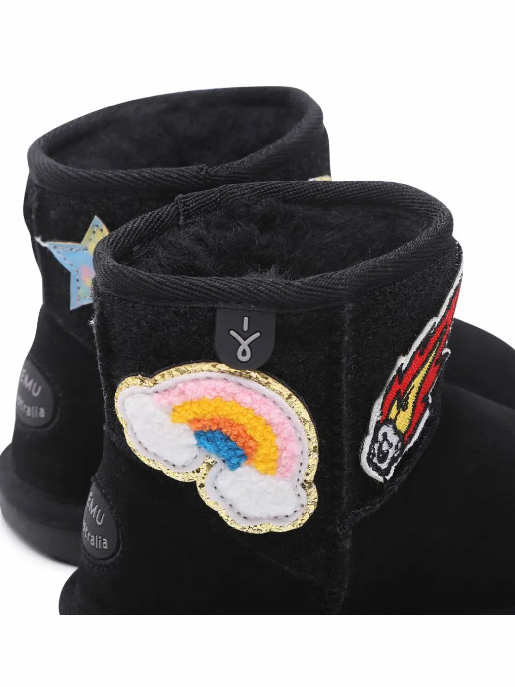 Stivali da neve Wallaby Mini Play K12748 Nero