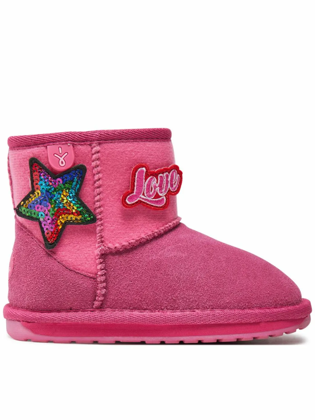 Stivali da neve Wallaby Mini Play K12748 Rosa