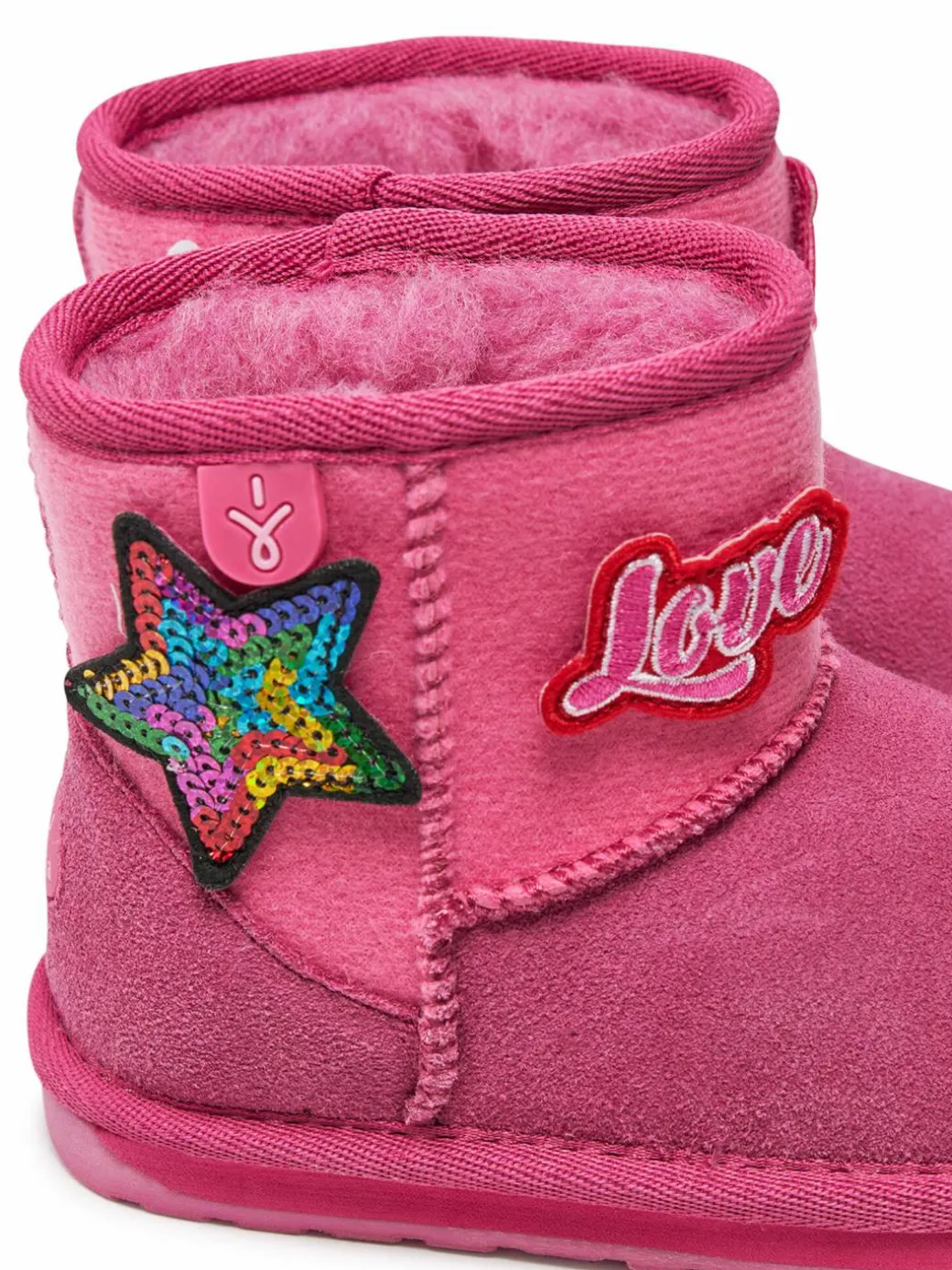 Stivali da neve Wallaby Mini Play K12748 Rosa