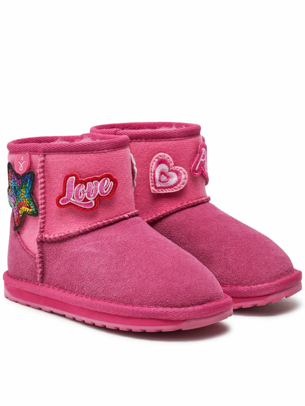 Stivali da neve Wallaby Mini Play K12748 Rosa