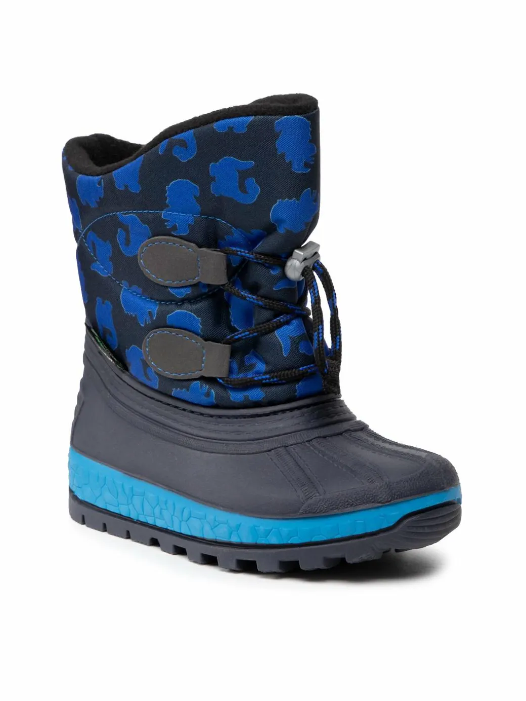 Stivali da neve Youth Joggy Sport Lace NJ09 VAR.17ZT Blu scuro